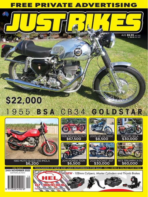 Title details for Just Bikes by JUST AUTO Classifieds Pty Ltd - Available